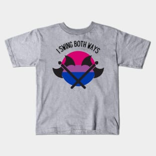 Bi Pride with Axes! Kids T-Shirt